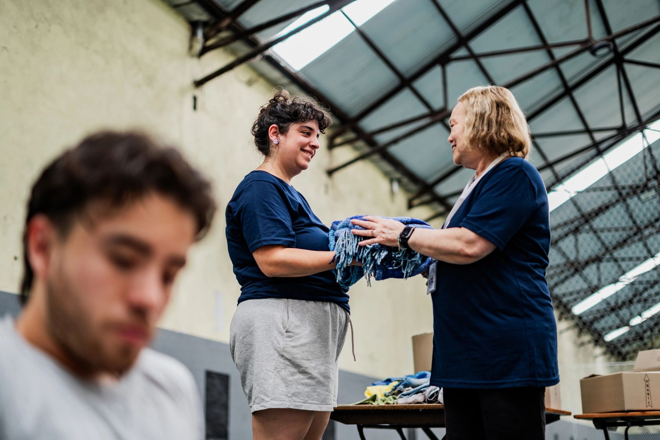 Supportive women spending time together in a community setting